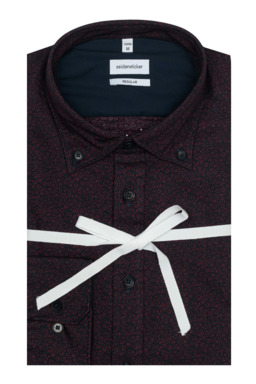 Фото рубашки Прямой силуэт Рубашка SEIDENSTICKER, цвет бордовый