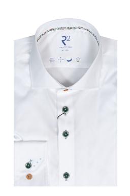 Фото рубашки Приталенный силуэт Рубашка R2, цвет белый