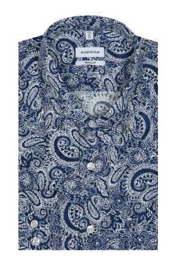 Фото рубашки Прямой силуэт Рубашка SEIDENSTICKER, цвет синий